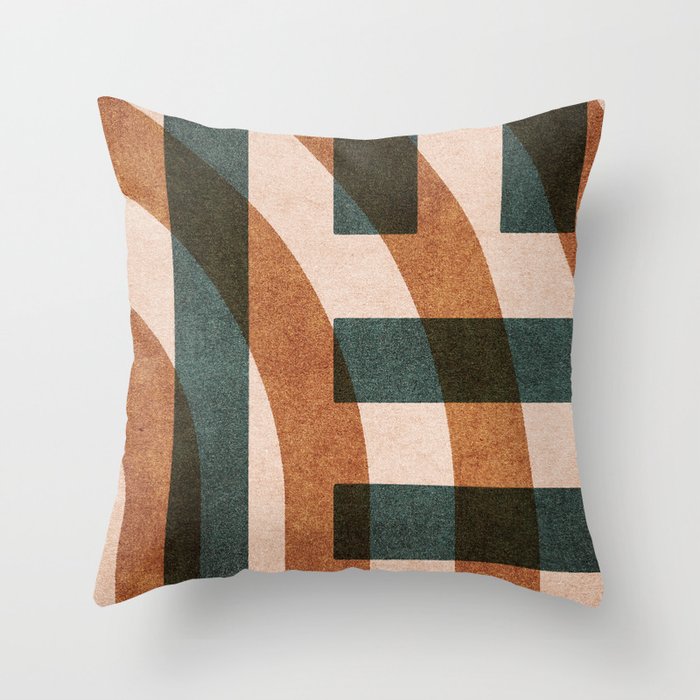 ABSTRACT ALPHABET / Decorative H Throw Pillow Gallery Image 6