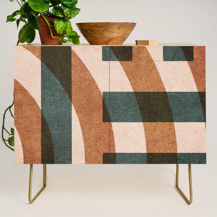ABSTRACT ALPHABET / Decorative H Credenza Gallery Image 1