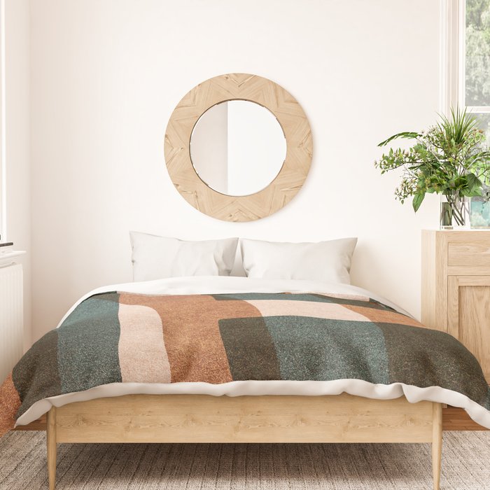 ABSTRACT ALPHABET / Decorative H Duvet Cover Gallery Image 3