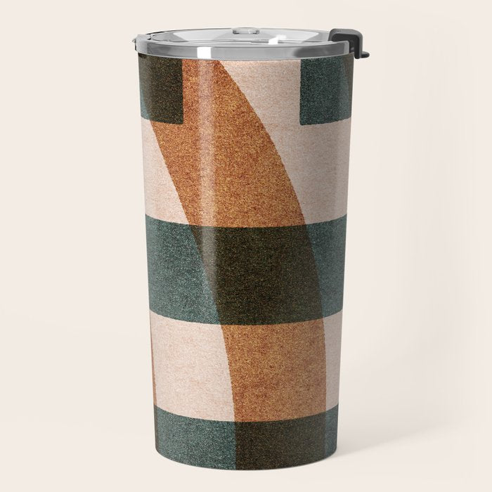ABSTRACT ALPHABET / Decorative H Travel Mug Gallery Image 2
