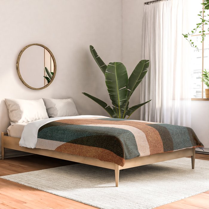 ABSTRACT ALPHABET / Decorative H Comforter Gallery Image 2