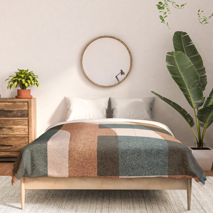 ABSTRACT ALPHABET / Decorative H Comforter Gallery Image 3
