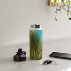 Cuban Palm and Clouds Water Bottle Gallery Image 4