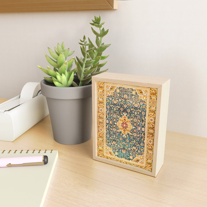 Amritsar Punjab Northwest Indian Rug Print Mini Art Print Gallery Image 2