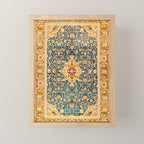Amritsar Punjab Northwest Indian Rug Print Mini Art Print Gallery Image 1