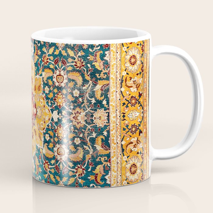 Amritsar Punjab Northwest Indian Rug Print Coffee Mug Gallery Image 1