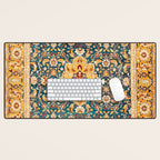 Amritsar Punjab Northwest Indian Rug Print Desk Mat Gallery Image 1