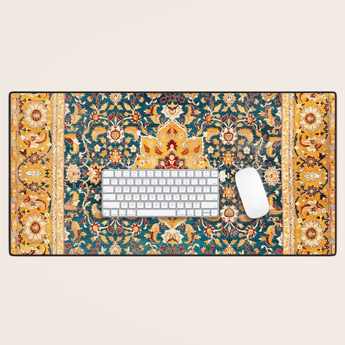 Amritsar Punjab Northwest Indian Rug Print Desk Mat Gallery Image 1