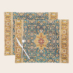 Amritsar Punjab Northwest Indian Rug Print Placemat Gallery Image 1