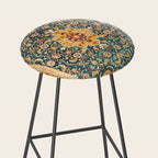 Amritsar Punjab Northwest Indian Rug Print Stool Gallery Image 2