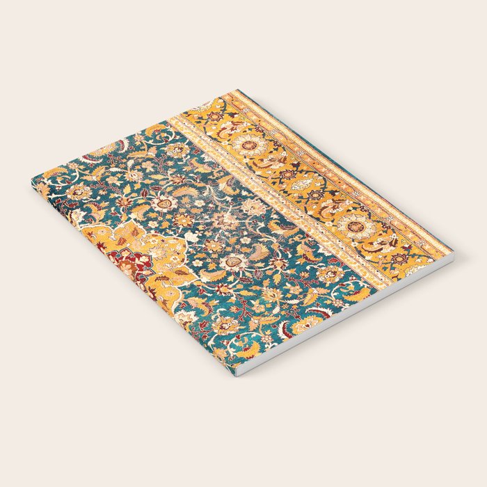 Amritsar Punjab Northwest Indian Rug Print Notebook Gallery Image 2