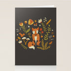 Fox in an Autumn Garden Stationery Card Gallery Image 2