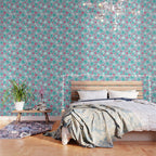 Seashell Pattern - Pink and mint Wallpaper Gallery Image 3