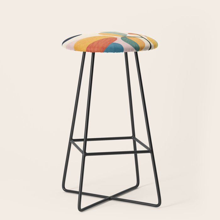 Colorful Branching Out 28 Stool Gallery Image 1