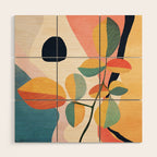 Colorful Branching Out 28 Wood Wall Art Gallery Image 1