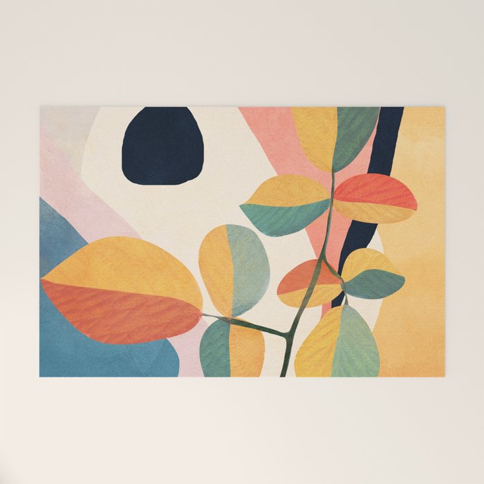Colorful Branching Out 28 Welcome Mat Gallery Image 1