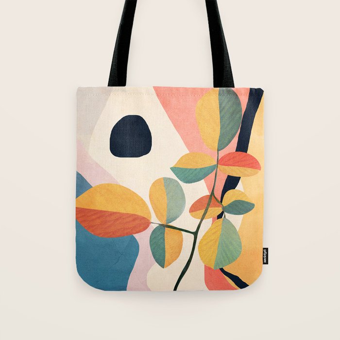 Colorful Branching Out 28 Tote Bag Gallery Image 1