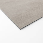 Linen Texture Beige White Minimalist Artwork Welcome Mat Gallery Image 2