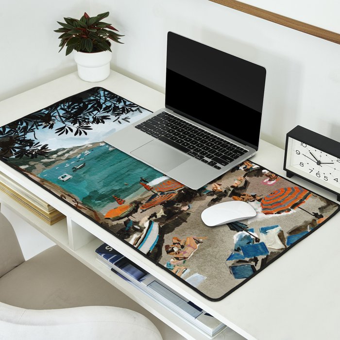 Amalfy coast Desk Mat Gallery Image 2