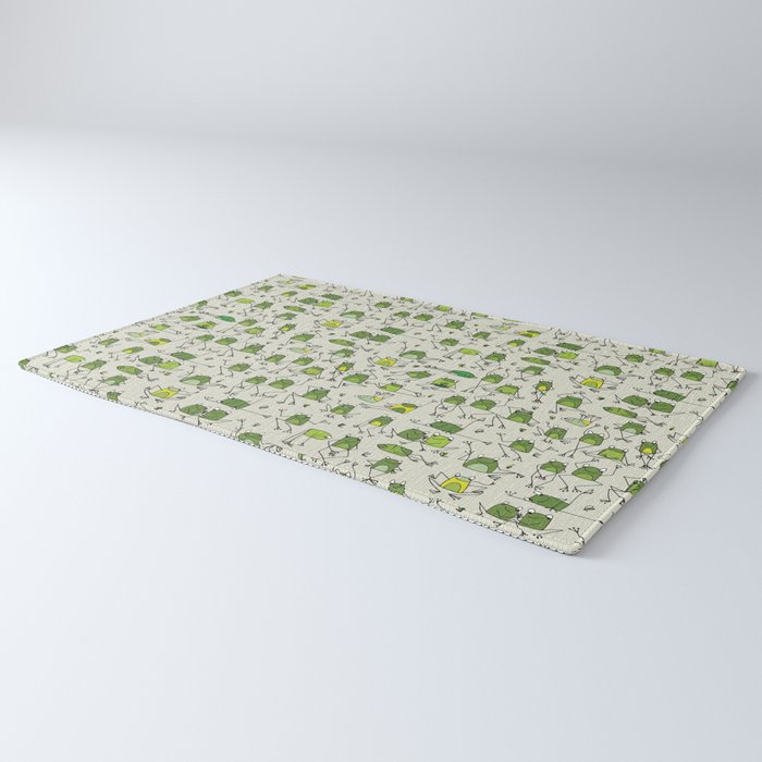 Funny Frogs Rug Gallery Image 3
