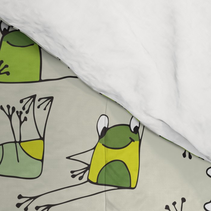 Funny Frogs Comforter Gallery Image 4