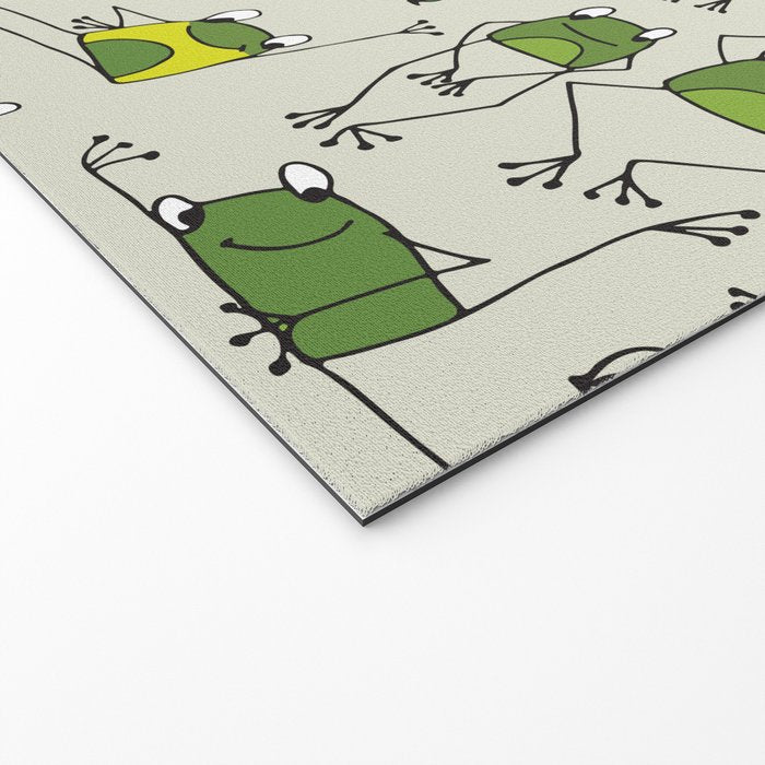 Funny Frogs Welcome Mat Gallery Image 2