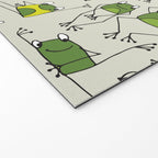 Funny Frogs Welcome Mat Gallery Image 2