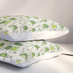 Funny Frogs Pillow Sham Gallery Image 3