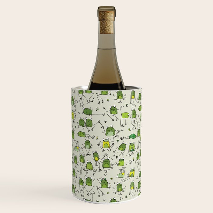 Funny Frogs Wine Chiller Gallery Image 1