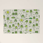 Funny Frogs Welcome Mat Gallery Image 1