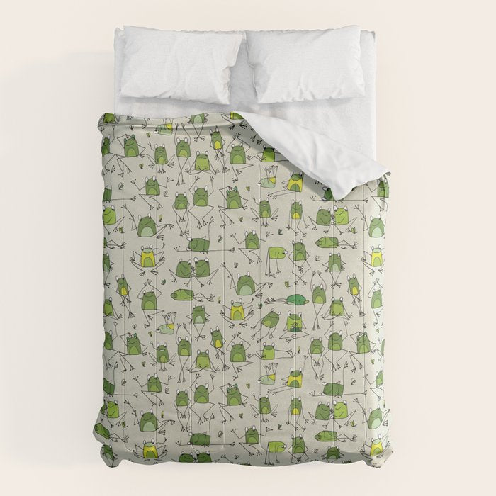 Funny Frogs Comforter Gallery Image 6