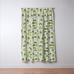 Funny Frogs Window Curtain Gallery Image 3