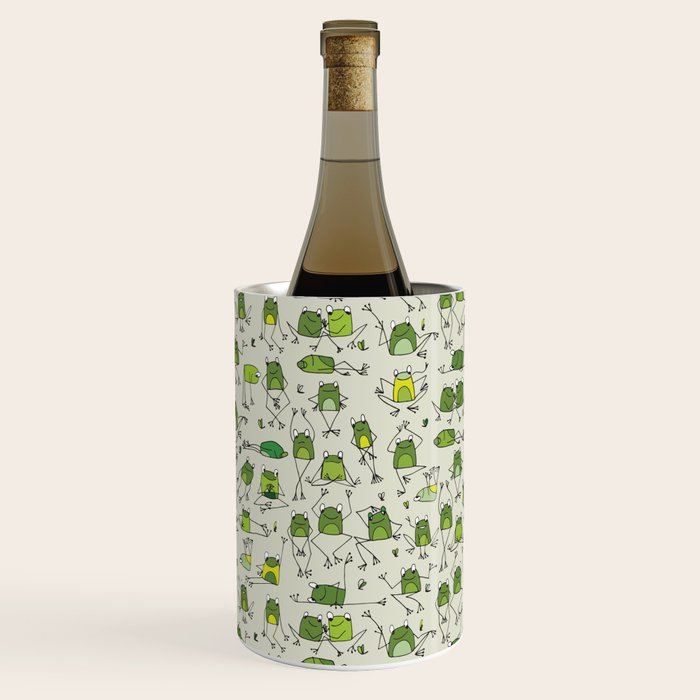 Funny Frogs Wine Chiller Gallery Image 3