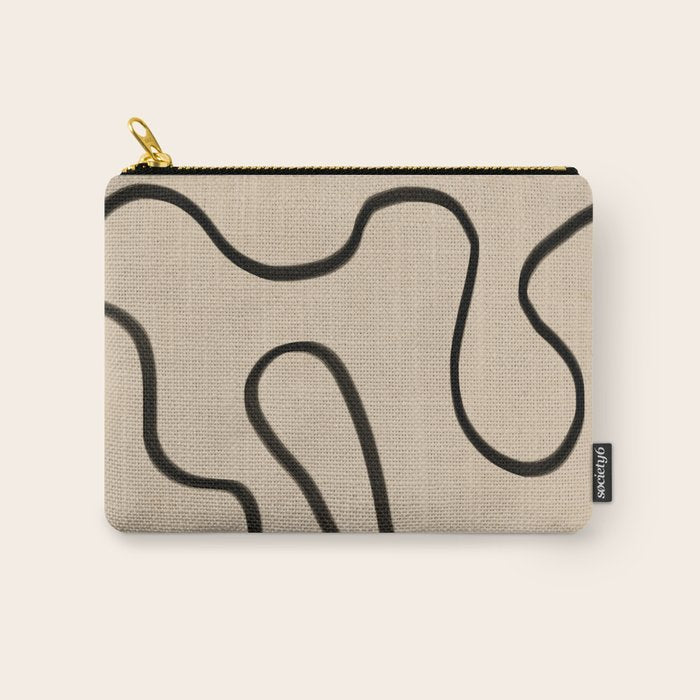 Abstract line art 145 Carry All Pouch Gallery Image 1