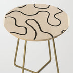 Abstract line art 145 Side Table Gallery Image 2