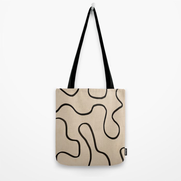 Abstract line art 145 Tote Bag Gallery Image 2