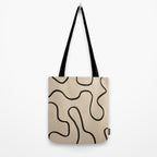 Abstract line art 145 Tote Bag Gallery Image 2