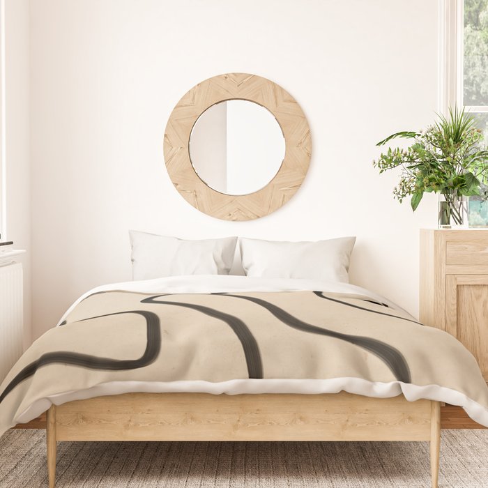 Abstract line art 145 Duvet Cover Gallery Image 3