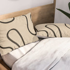 Abstract line art 145 Pillow Sham Gallery Image 2