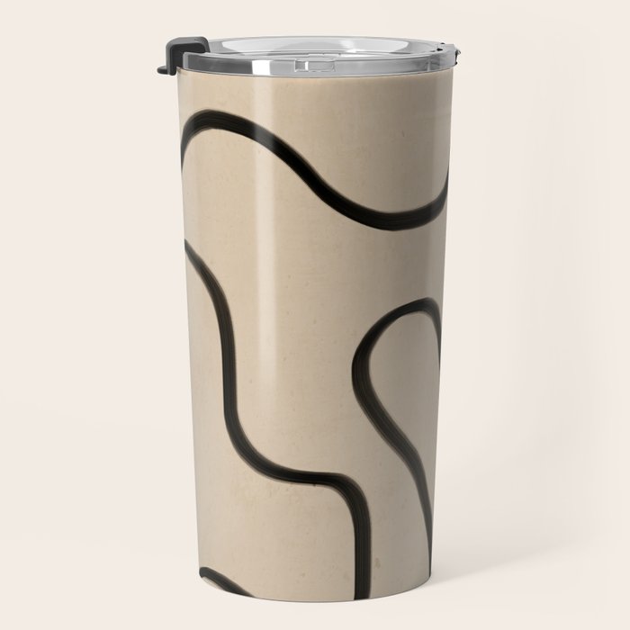 Abstract line art 145 Travel Mug Gallery Image 3