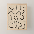 Abstract line art 145 Mini Art Print Gallery Image 1
