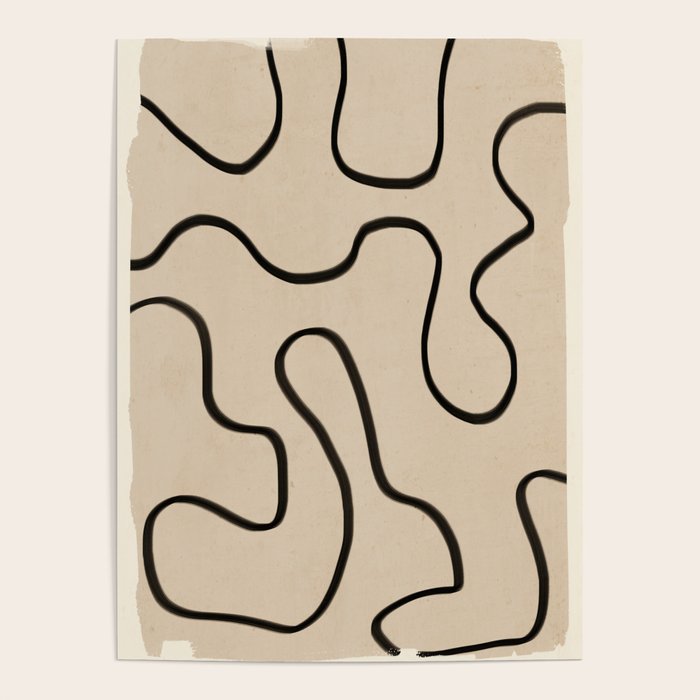 Abstract line art 145 Poster Gallery Image 1