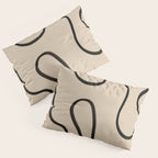 Abstract line art 145 Pillow Sham Gallery Image 3