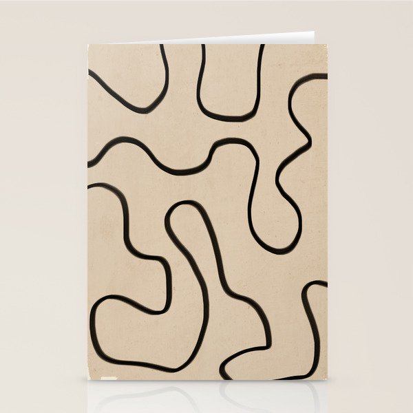 Abstract line art 145 Stationery Card Gallery Image 1