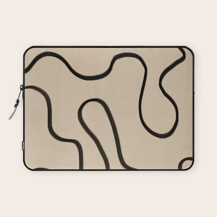 Abstract line art 145 Laptop Sleeve Gallery Image 1