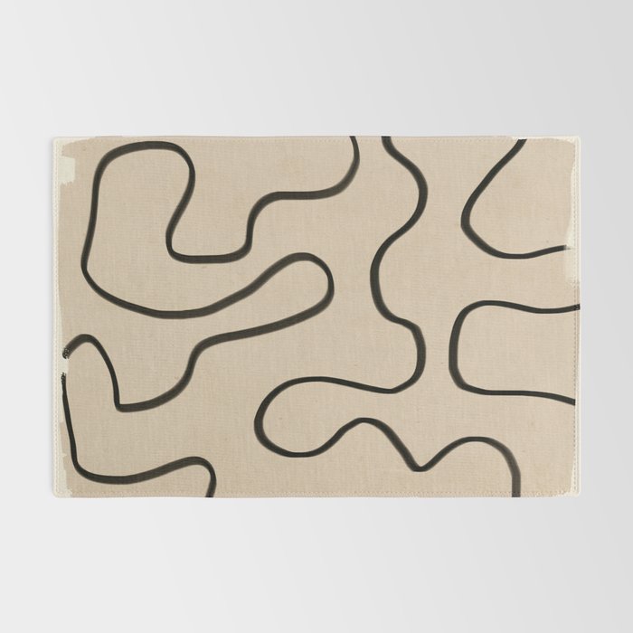 Abstract line art 145 Rug Gallery Image 2