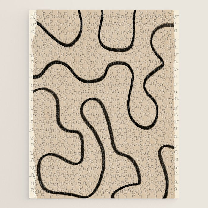 Abstract line art 145 Jigsaw Puzzle Gallery Image 1