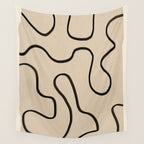 Abstract line art 145 Wall Tapestry Gallery Image 4