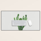 Cactus II Desk Mat Gallery Image 1