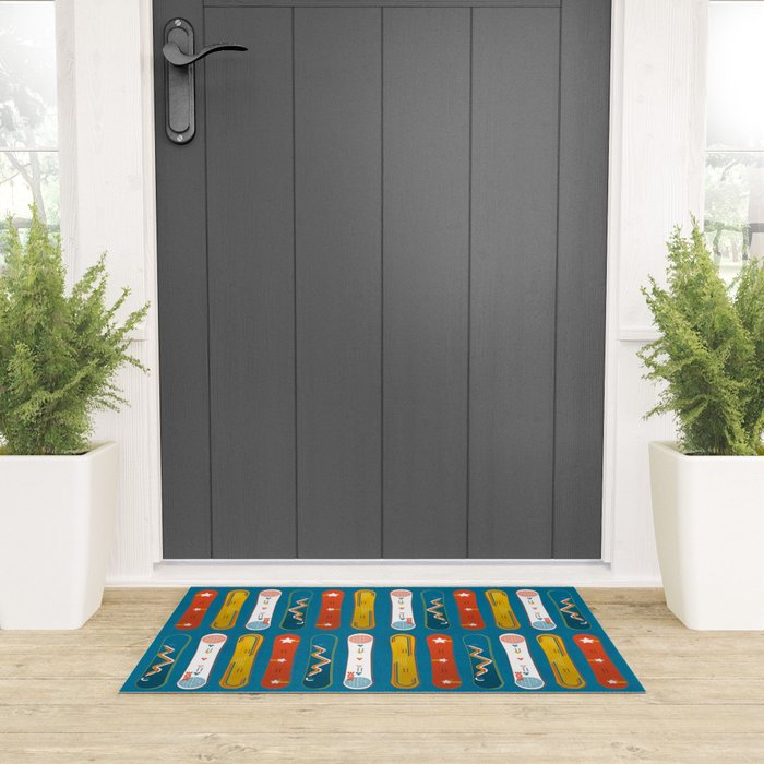 SNOWBOARD DESIGN Welcome Mat Gallery Image 3